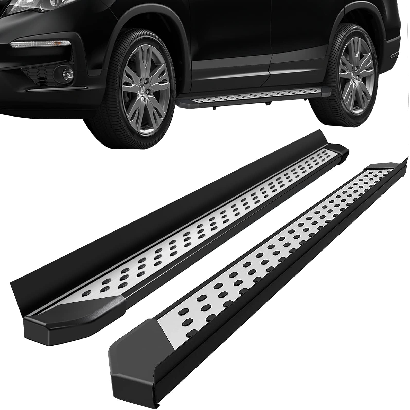 TAC Running Boards Compatible with 20162022 Honda Pilot
