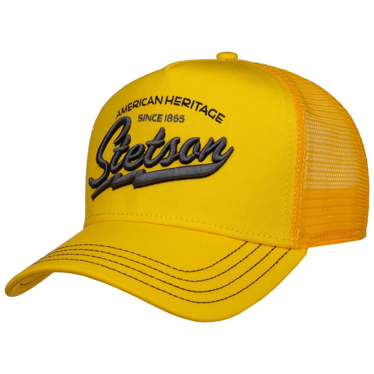 Stetson Gorra de Camionero Patrulla para Hombre/Mujer, Gorra de béisbol de algodón, tamaño Ajustable, Gorra con Inserto de Malla, Gorra de Camionero para Invierno/Verano, Gorra Curvada — view 15