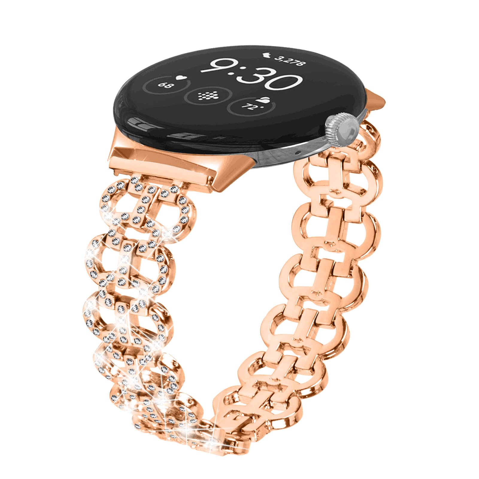 Miimall Bling Strap for Google Pixel Watch 3 41mm/Pixel Watch 2/1