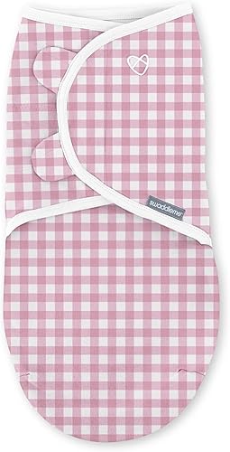 Miniatura 2 de SwaddleMe by Ingenuity Original Swaddle, 100% algodón, mejora el sueño y calma el reflejo de sobresalto, 0-3 meses, 1.0 TOG, paquete de 3, manta