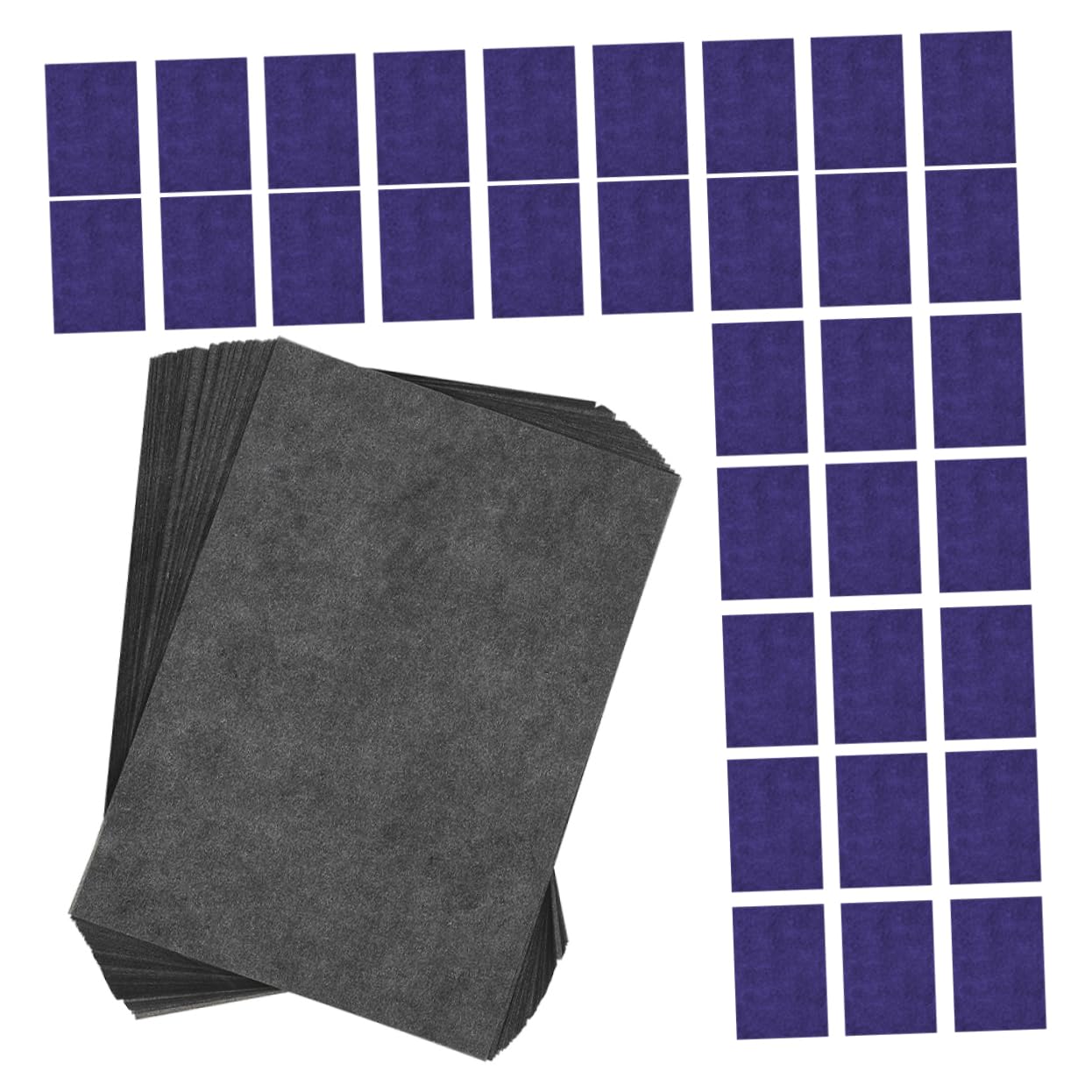 IWOWHERO A4 Carbon Transfer Paper 100 Sheets Graphite Typewriter Paper for Office Education Use