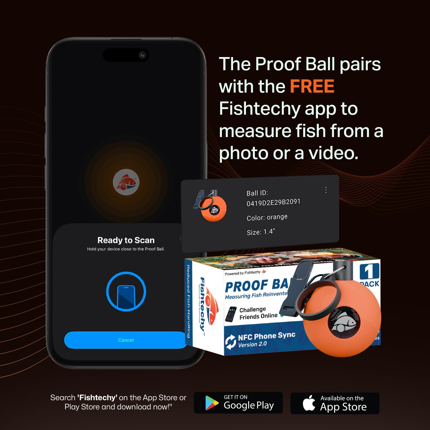 Proof Ball: Measure Fish from Your Smartphone