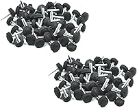 Vista 5 de M4 x 0.315 in Roscado Moleteado Pulgar Perillas de agarre Tornillo Pulgar - (100 piezas)