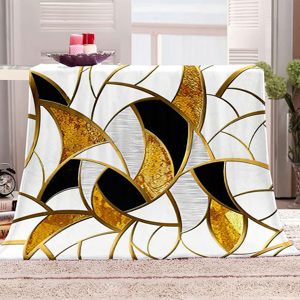 Couverture lit 2 personnes OUSIKA chaude et douce en peluche microfibre