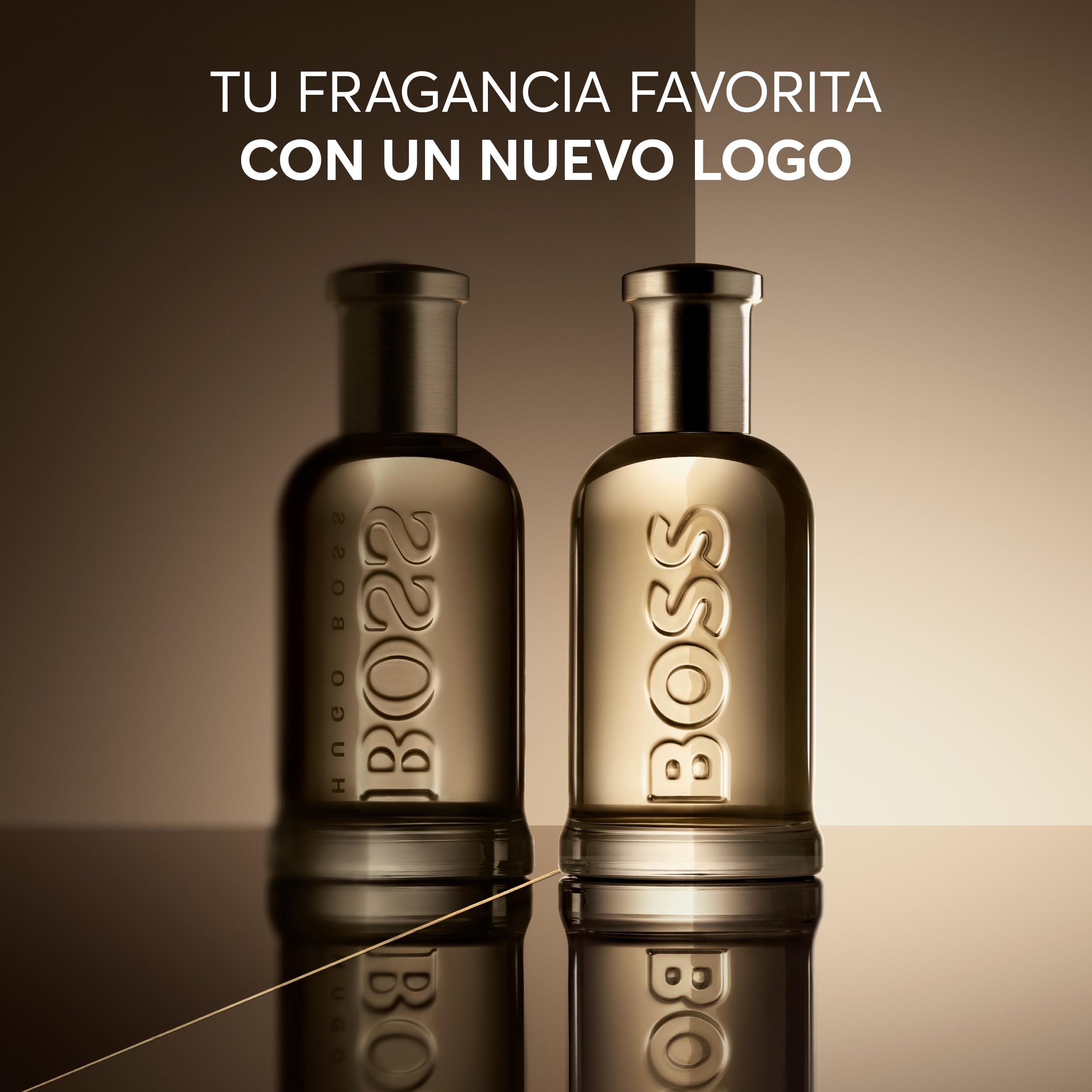 BOSS Bottled Eau de Parfum para hombres 200 ml | Fragancia amaderada ambarina y especiada | Atemporal y de larga duración