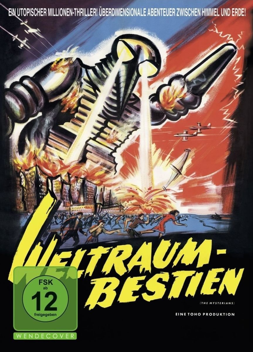 Weltraumbestien DVD película de monstruos del espacio y ciencia ficción