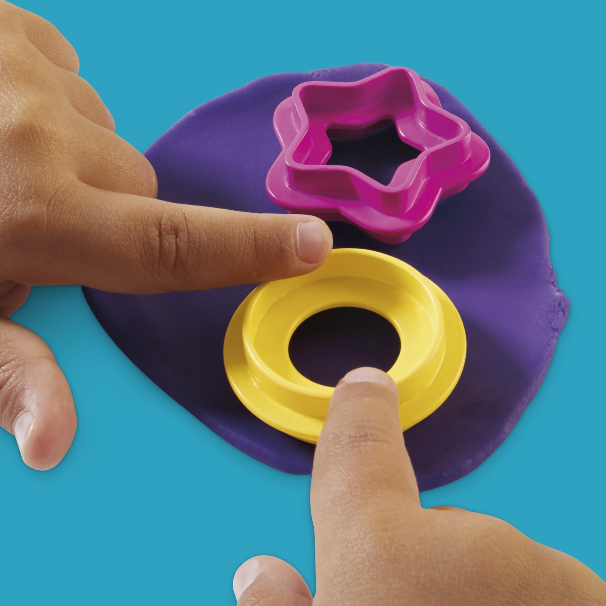 Play-Doh Shapes & Colors Dino Starter Set, Tactile Sensory Play Dinosaur Toys for Kids 2+, 11 Accessories - Image 9