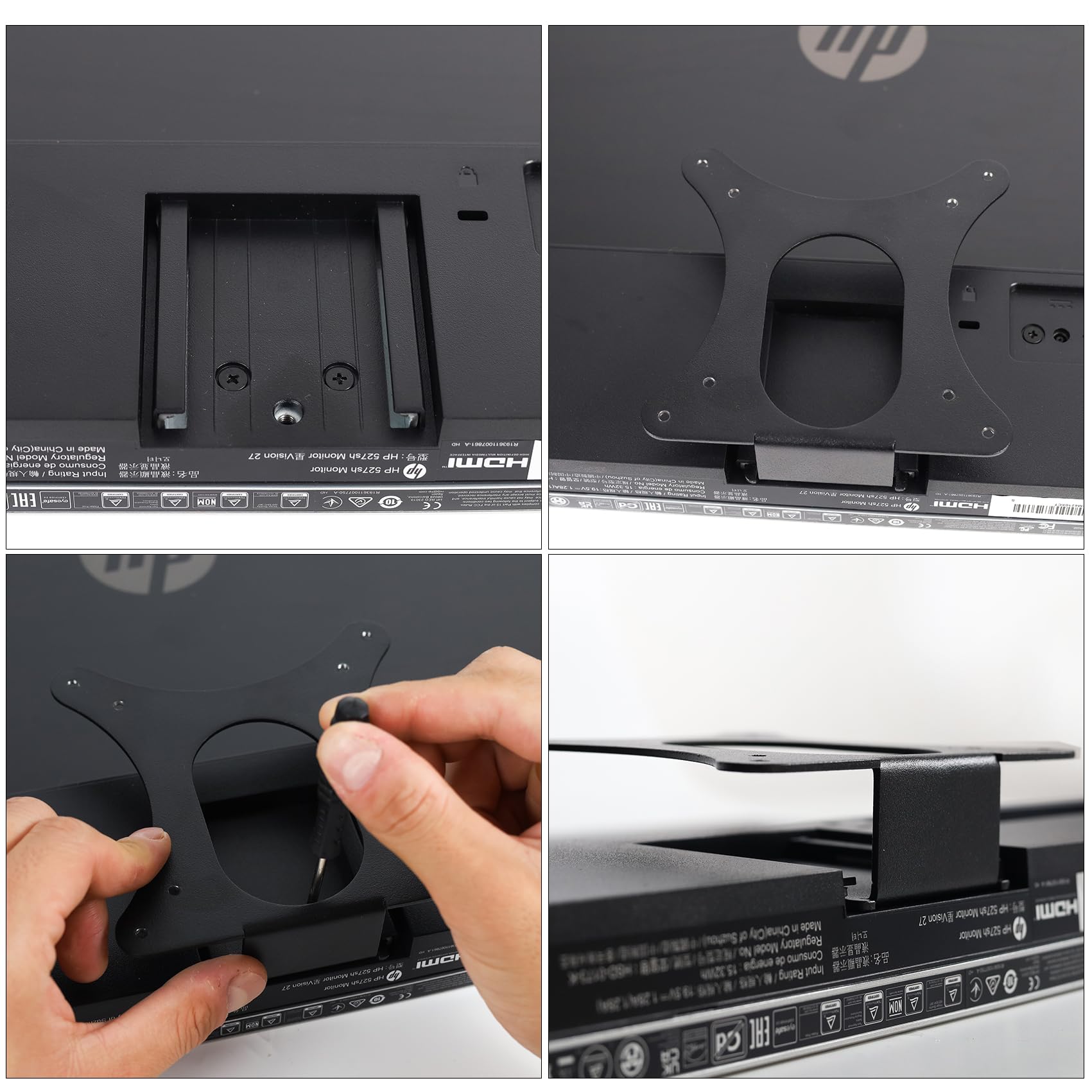 Amazon.co.jp: モニターアーム/マウント VESAブラケットアダプター HP 