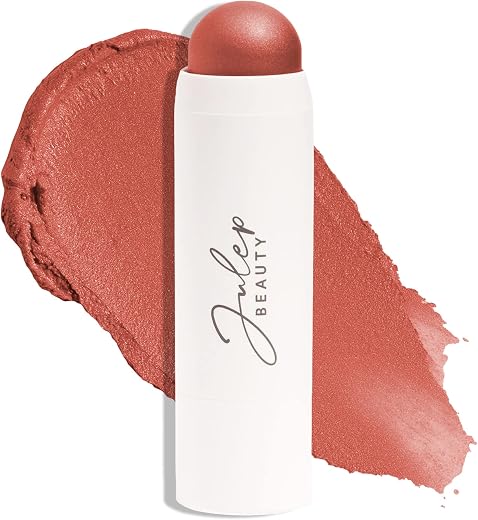 Julep Skip The Brush CrÃƒ¨me To Powder Cream Blush Stick For Cheeks, Eyes &amp; Lips, Desert Rose