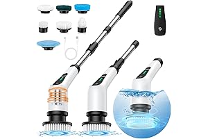 Electric Spin Scrubber: Effortlessly Clean Tubs and Showers