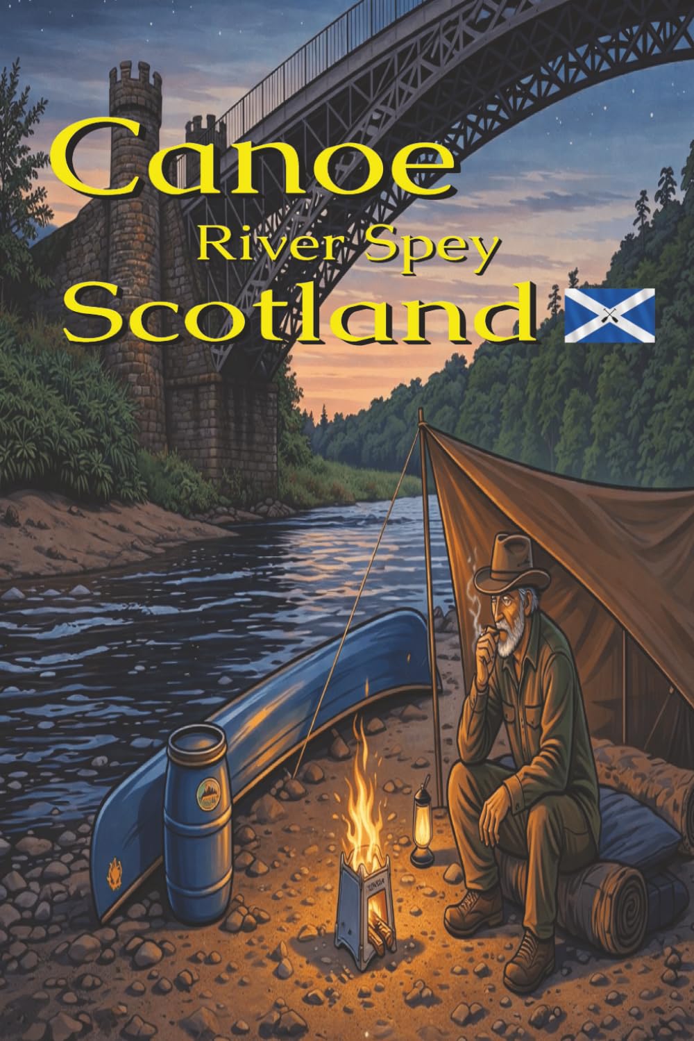 Canoe River Spey Scotland: Word search puzzle book, with Easy-to-Read Print about, Canoes, Exploring and the Scottish Highlands including the Rivers ... unspoilt Wilderness area. | 6x9 inches.