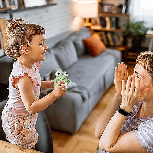 Miniatura 6 de Uluck Kit de ganchillo para principiantes, kit de ganchillo para principiantes para niños y adultos con tutoriales en video paso a paso, kit de