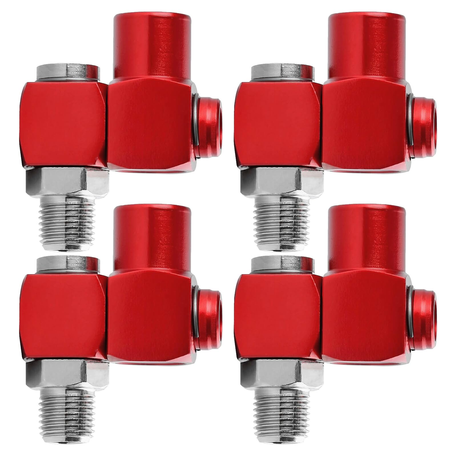 Junta neumática rotativa con conector de manguera NPT de aluminio adaptadores para herramientas