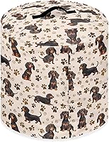 Vista 125 de Cubierta abstracta para freidora de aire con estampado de corazón, cubierta de olla a presión de 3 cuartos de galón, cubierta antipolvo para olla a