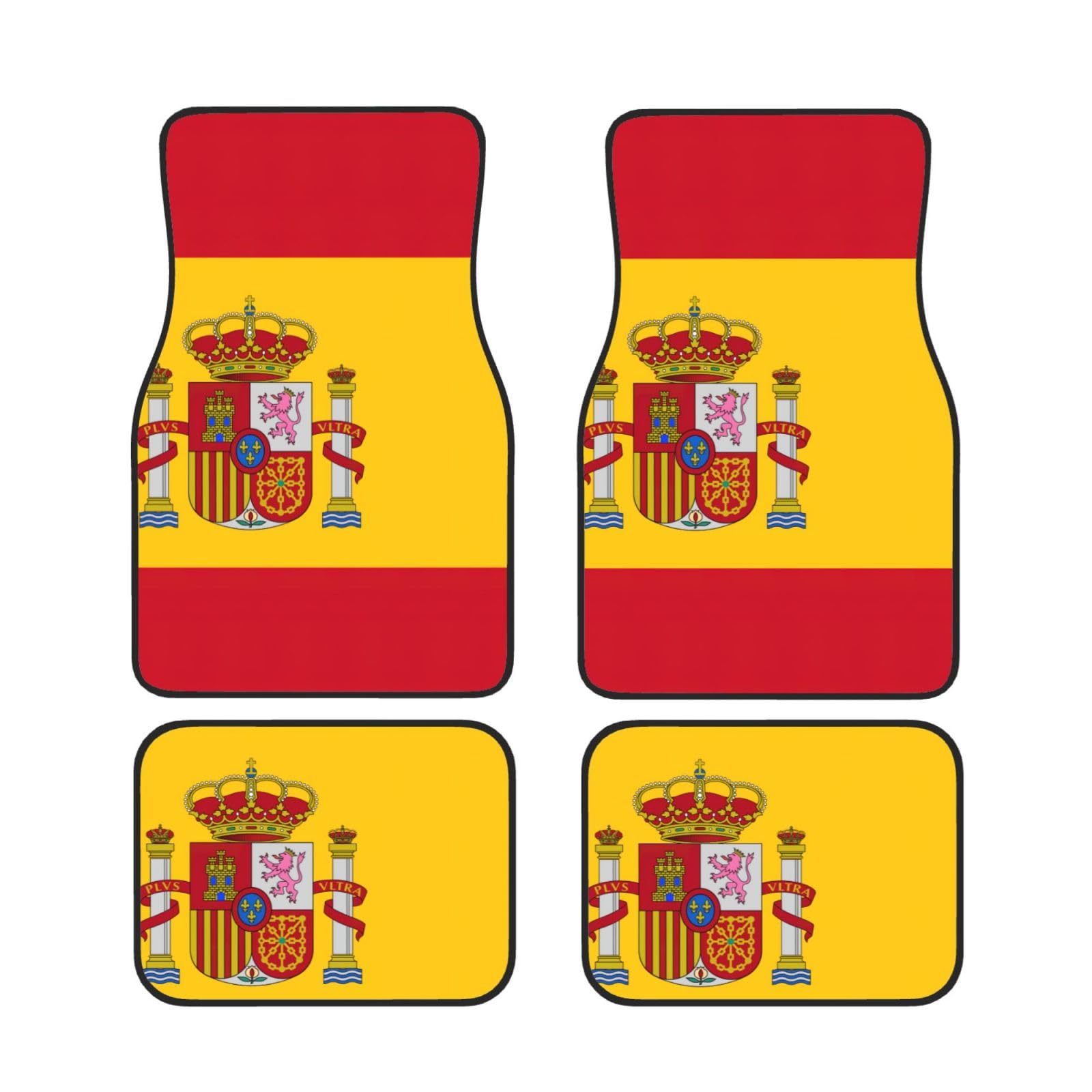 Alfombrillas de España para coche juego de 4 piezas impermeables 7