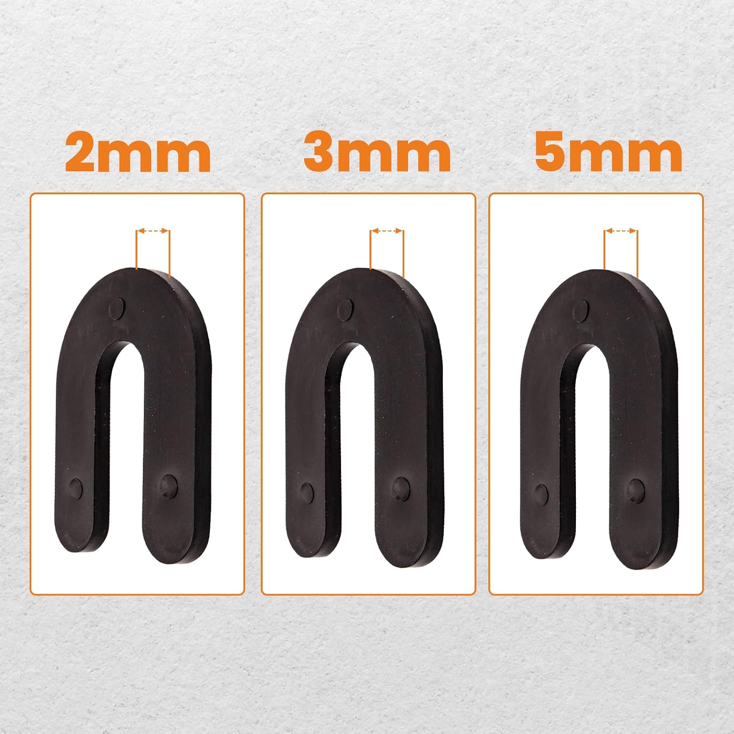 maXpeedingrods 46 Pcs Car Lift Install Kit Including 16 x 3/4" x 5.5" Wedge Anchor Bolts and 30 Leveling Shims -10 Shims in Three Different Thicknesses 1/4" 1/8" 1/16" for 2 4 Post Lift Kit