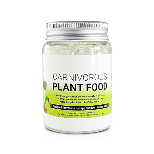 Venus Flytrap Food, Solid Gel Carnivorous Plant Food, 2.5OZ. Designed