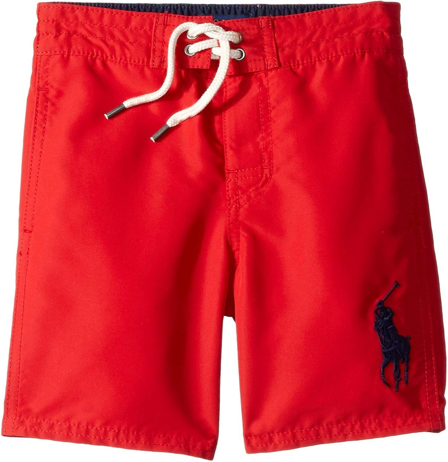 POLO RALPH LAUREN Boys Kids Swim Trunks Size 10-12 Red