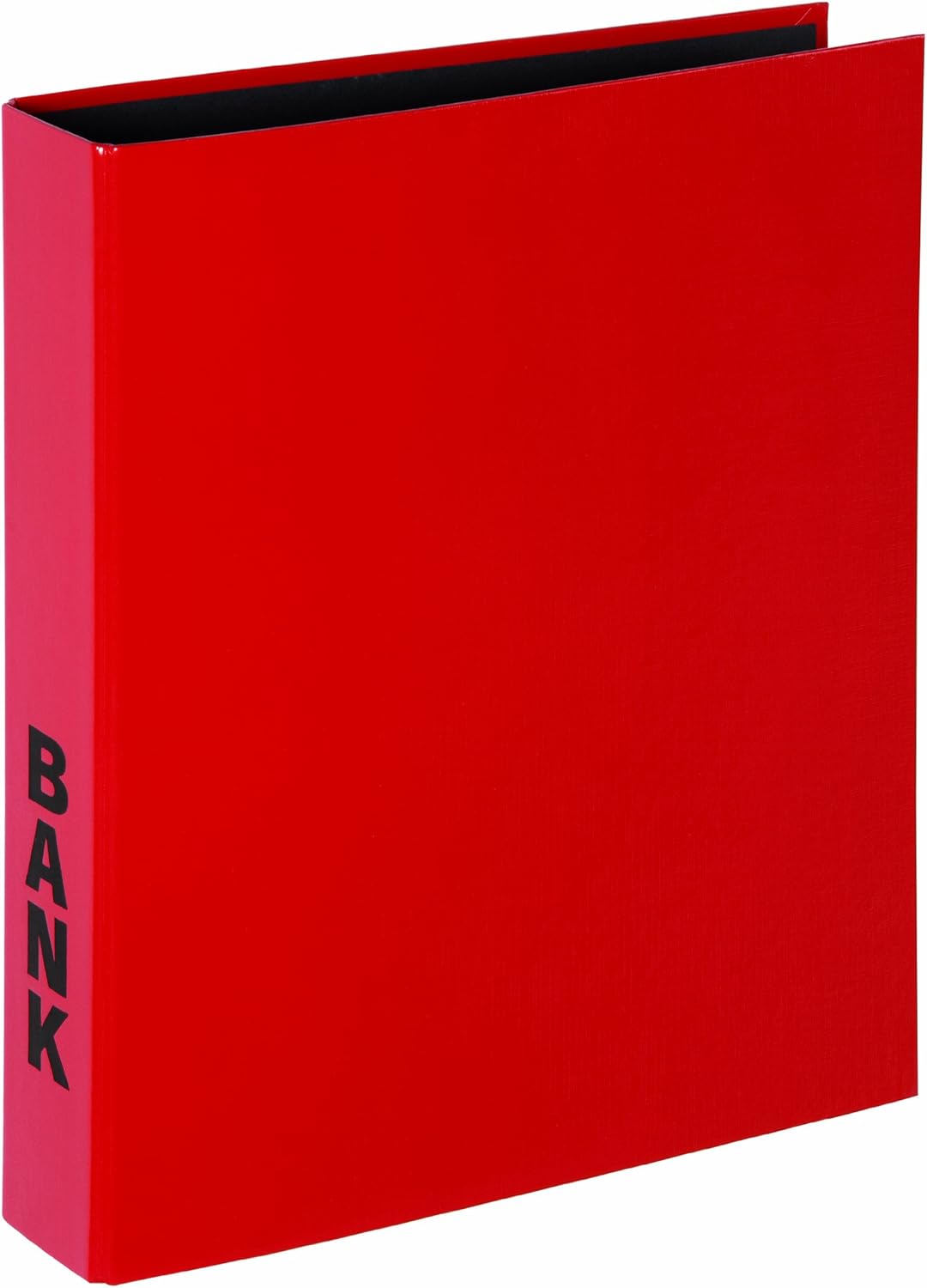 Pagna 40851-03 Bank Folder A4 Basic Colours 2-Clip Mechanism Laminated Paper Cover Red