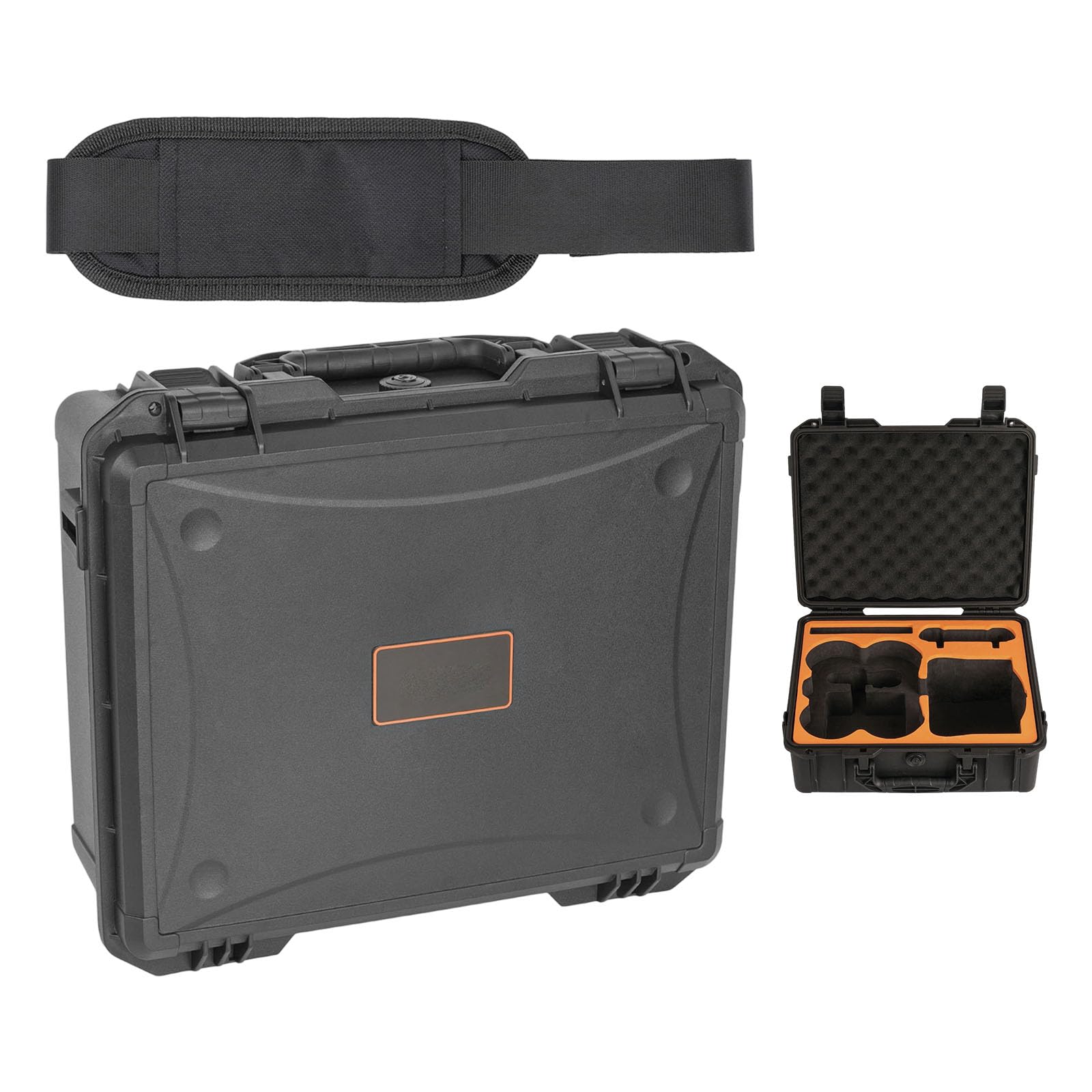 Kompakte Tragetasche für Avata 360 Gear Bag mit wasserabweisendem Design, abschließbaren Riegeln und Griff, stoßfeste UAV-Tragetasche