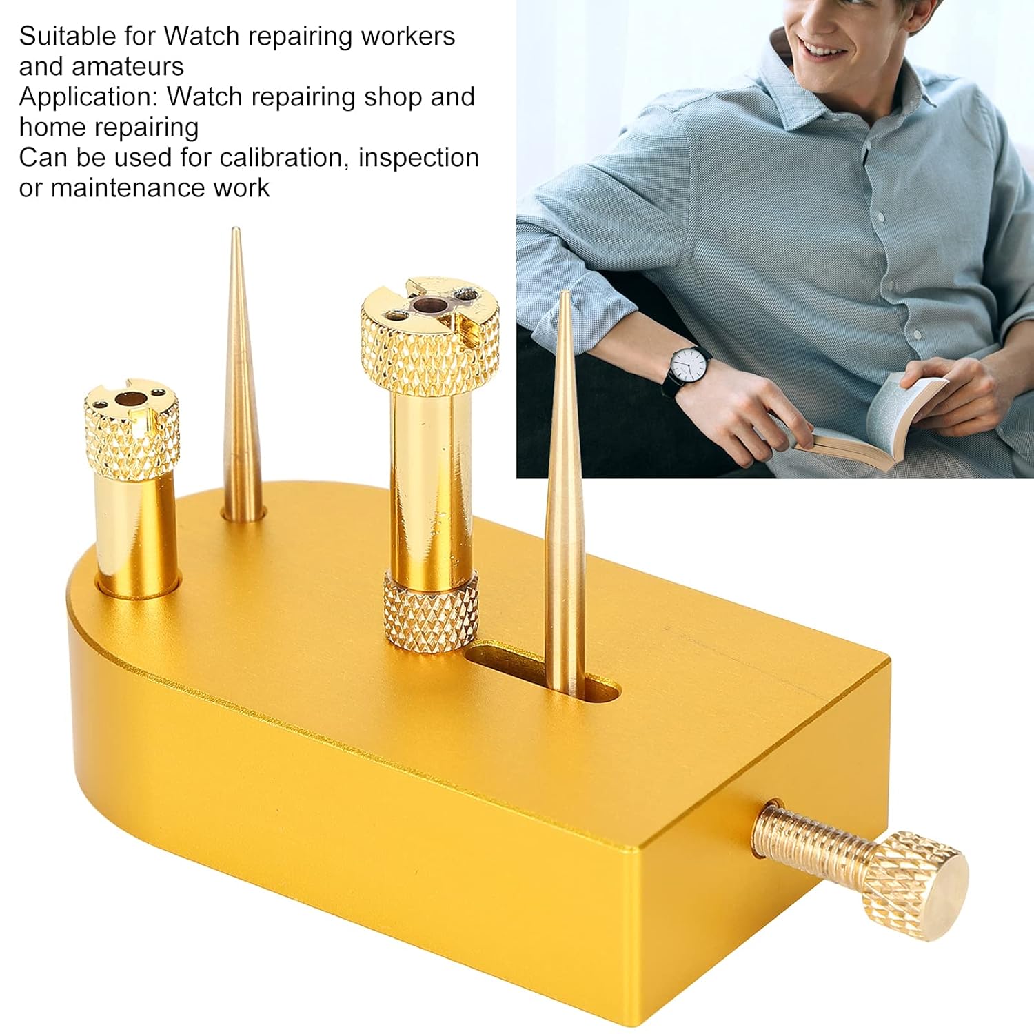 Watch Scales Holders, Alloy Watch Movement Balance Professional Watch for Repair Tool, Watchmaker Set