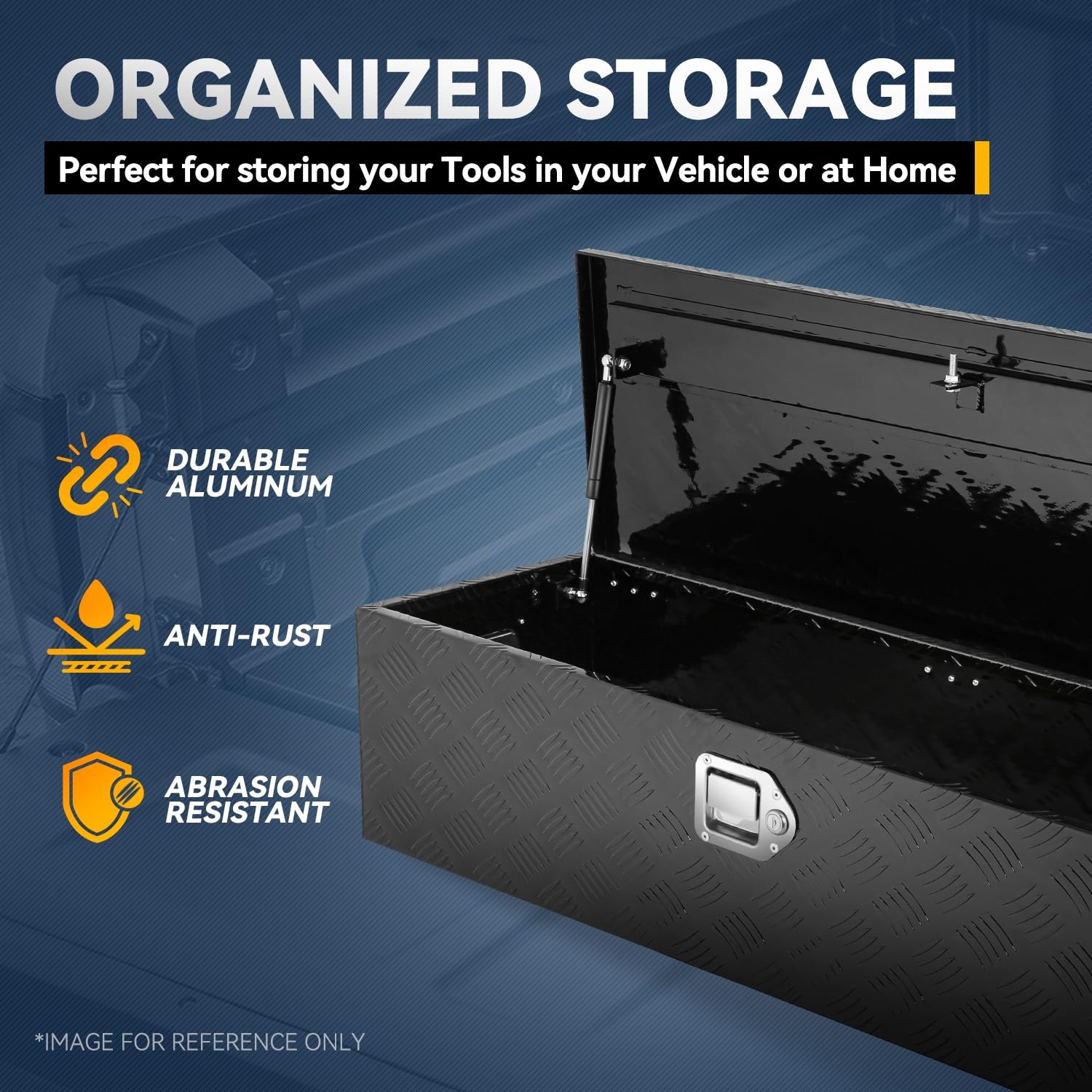 Amazon.com: Heavy Duty Aluminum Diamond Plate Tool Box for Pick Up
