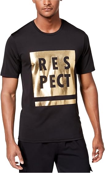 Ideology Mens Respect Graphic T-Shirt
