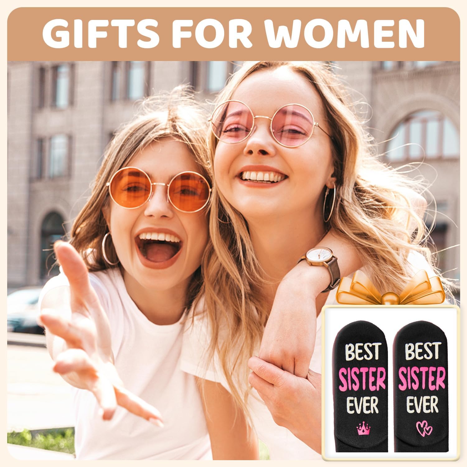 HAPPYPOP Mothers Day Socks - Gifts for Grandma Daughter, Sister Cousin Daughter in Law Socks - Image 6