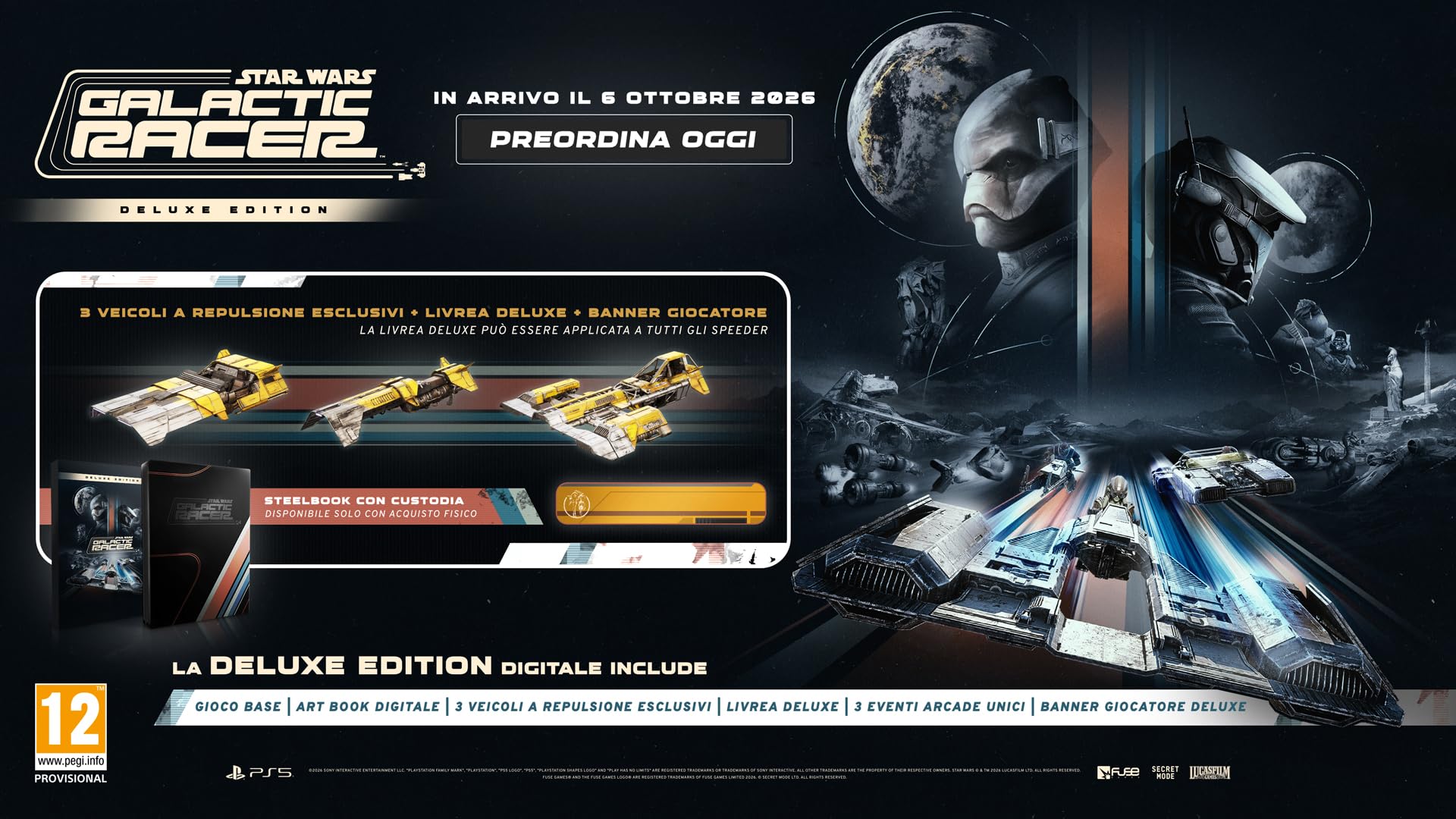 Star Wars - Galactic Racer Deluxe Ed.