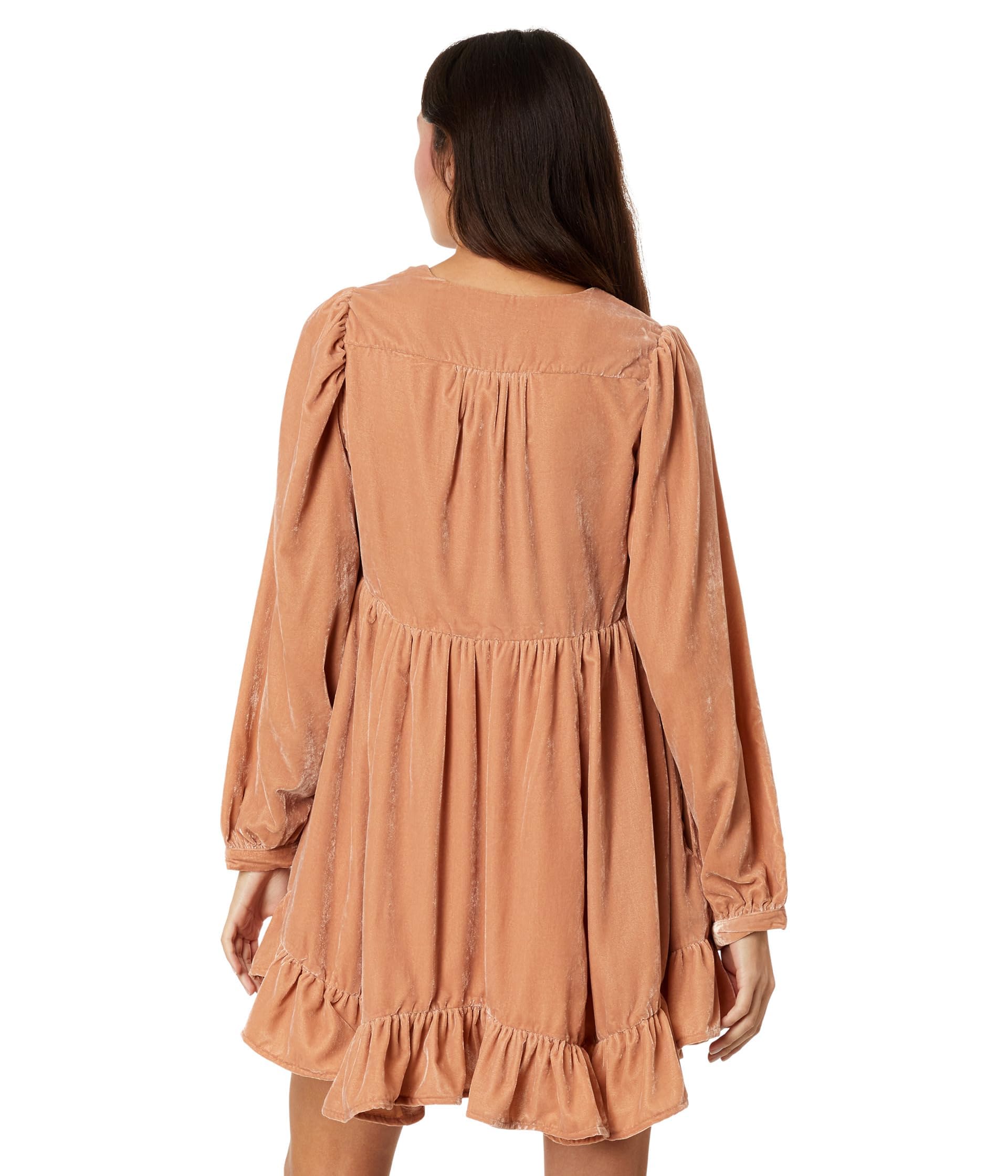 free people estella velvet mini dress Free People Estella Velvet Mini Oceana SM (Women's 4-6) at Amazon Women's Clothing store