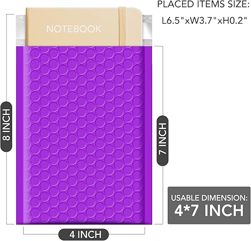 Miniatura 248 de GSSUSA - Sobres acolchados de polietileno de 6” x 10”, sobres de burbujas, bolsas sobres para envíos de pequeños paquetes, bolsa de envío, paquete