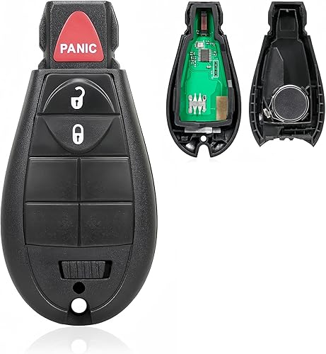 Llavero remoto de entrada sin llave de repuesto para automóvil GQ4-53T 433Mhz 46 Chip 3 botones para Dodge RAM 1500 2500 3500 4000 4000 4500 4500