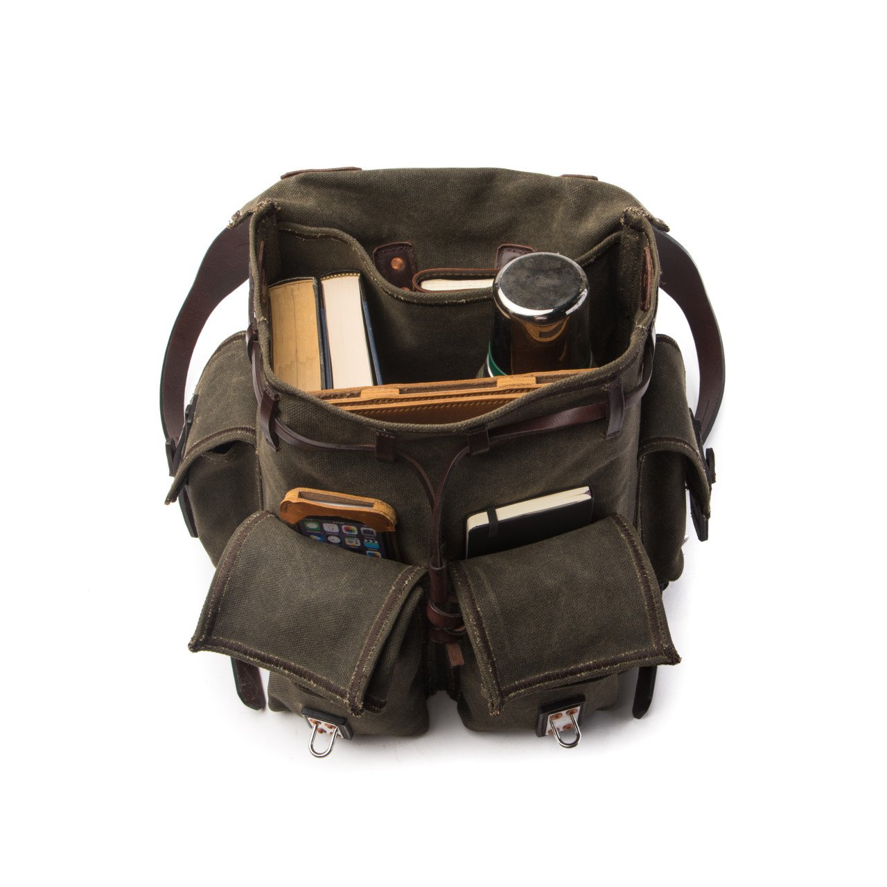 saddleback canvas backpack