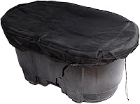 Vista 11 de Cubierta para Tanque de Reserva Ovalado de 100 Galones Terapia de Agua con Hielo Cubierta para Baño de Hielo Cubierta de Agua Fría Tanque de Reserva