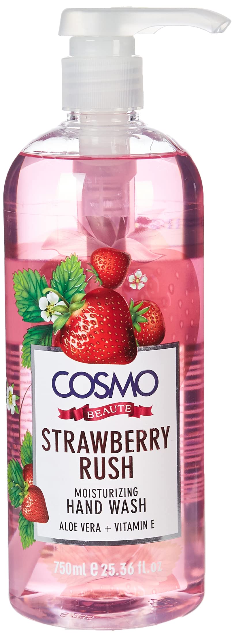 CD COSMO DESIGNS Beauty Hand Wash Strawberry Rush, 750ml