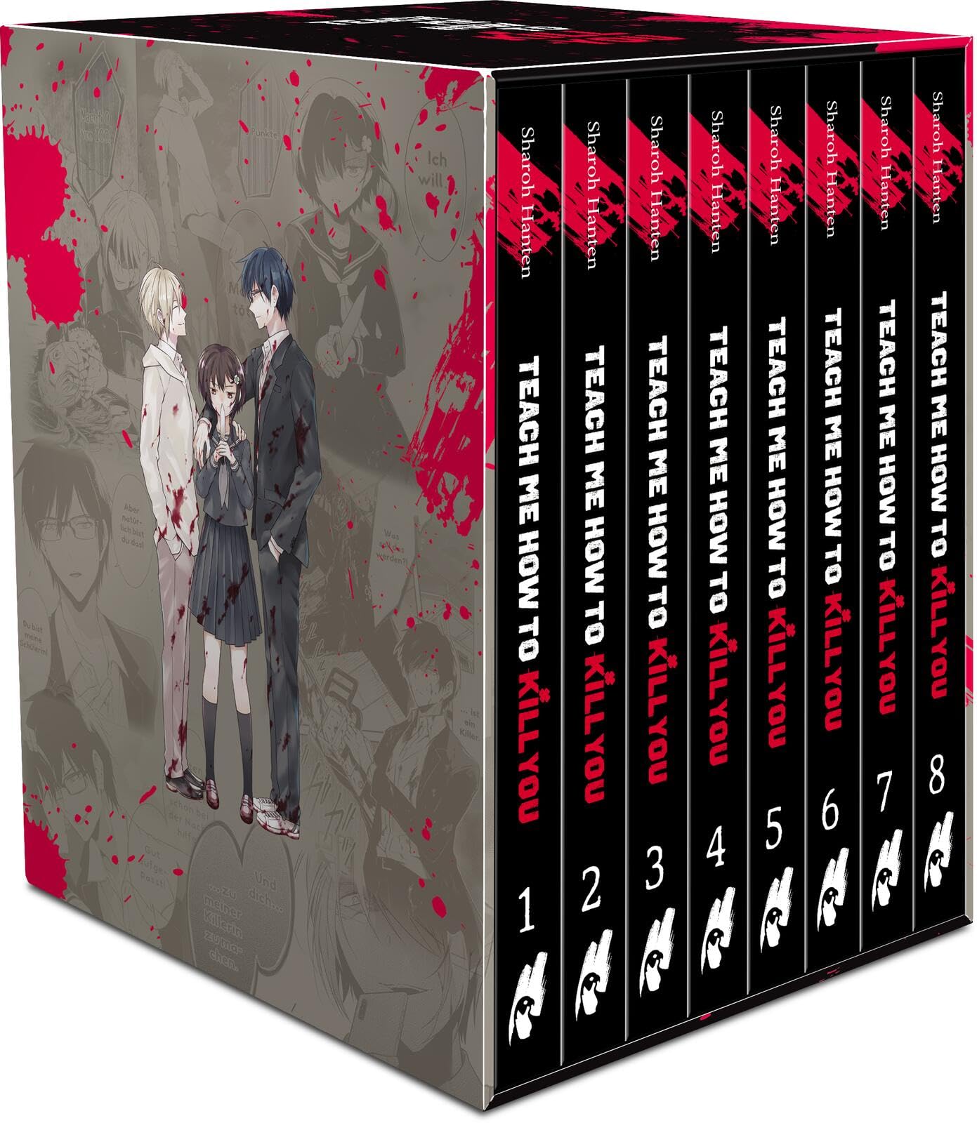 Teach me how to Kill you Sammelschuber (inklusive Band 1-8): Die komplette Serie im Sammelschuber: Blutiger Manga-Thriller ab 16 über einen Serienkiller und seine Schülerin