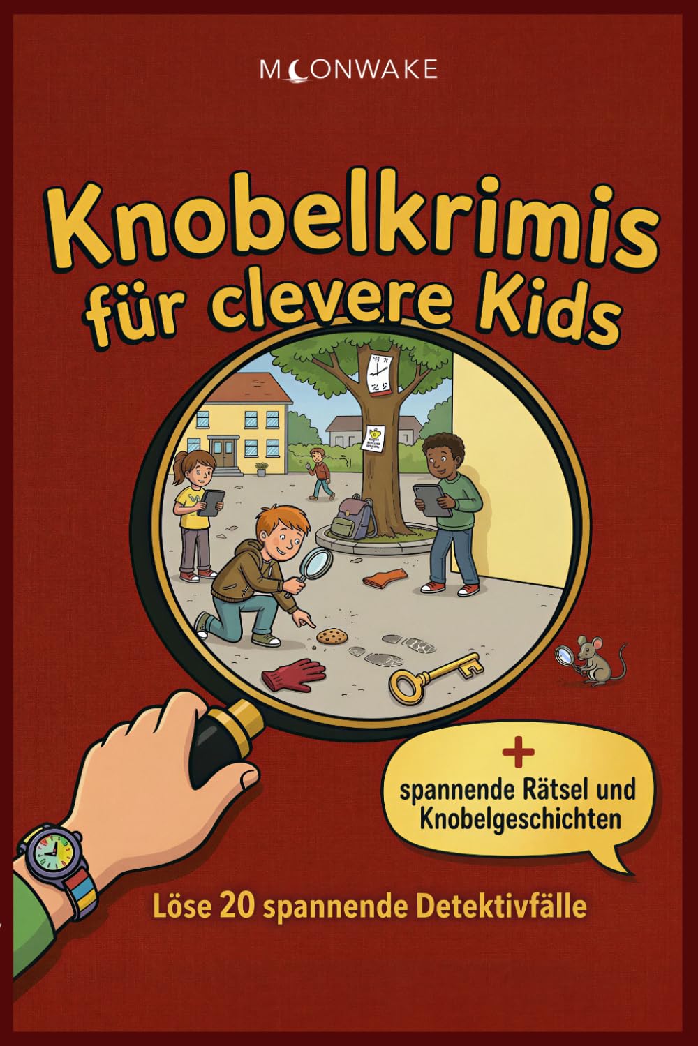 Knobelkrimis für clevere Kids | Spannende Rätselkrimis zum Mitraten | über 20 Rätselkrimis & Detektivaufgaben | Kinderbuch ab 10 Jahre- Rätselbuch