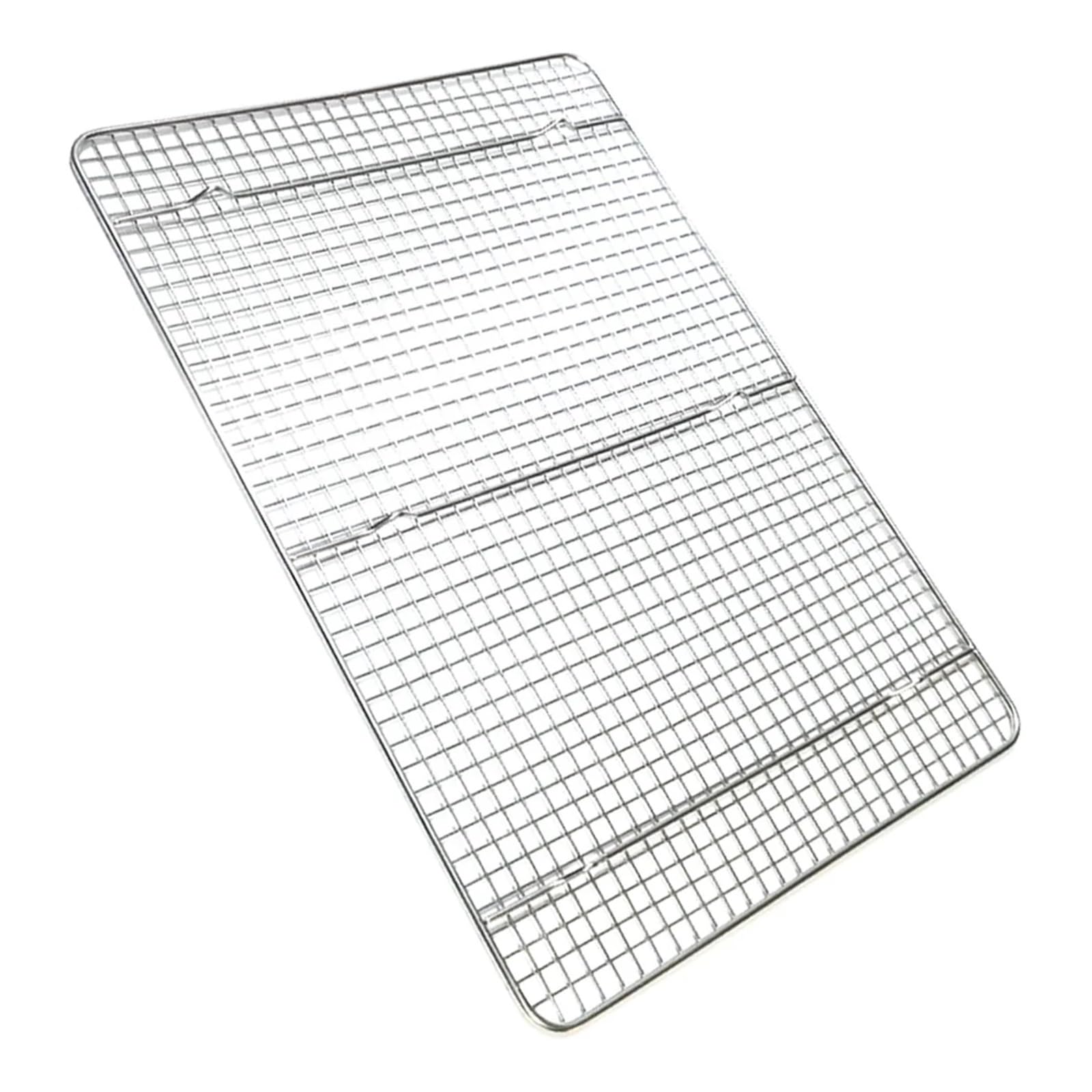 Kühlgitter aus Edelstahl Edelstahl-Backgeschirr, Keks-Kühlregal, Ofen for Herd, Backgitter, Küchengitter, Drahtgitter, Mehrzweck-Ofenregal, Grillwerkzeug