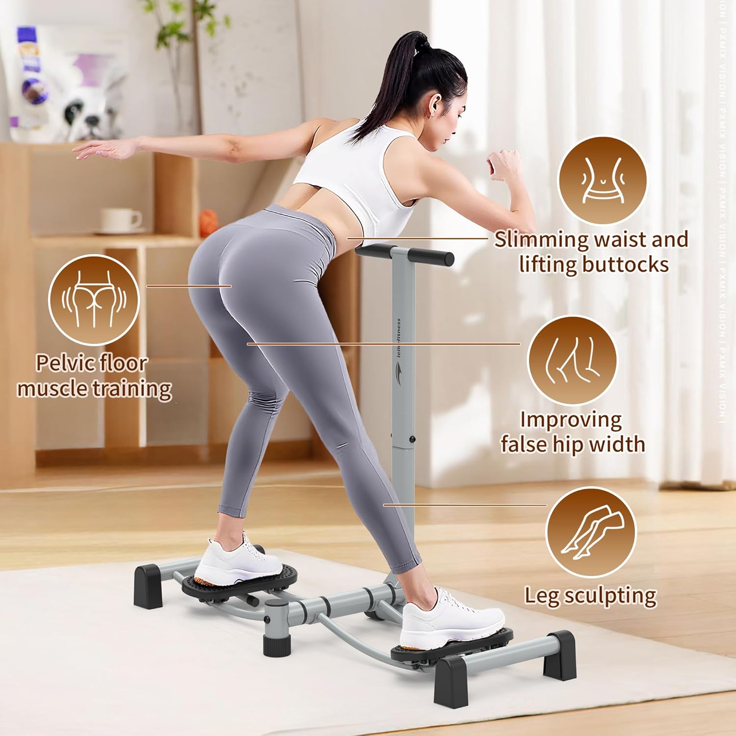 Leikefitness Leg Machine Slim Body Female Pelvic Floor Muscl...