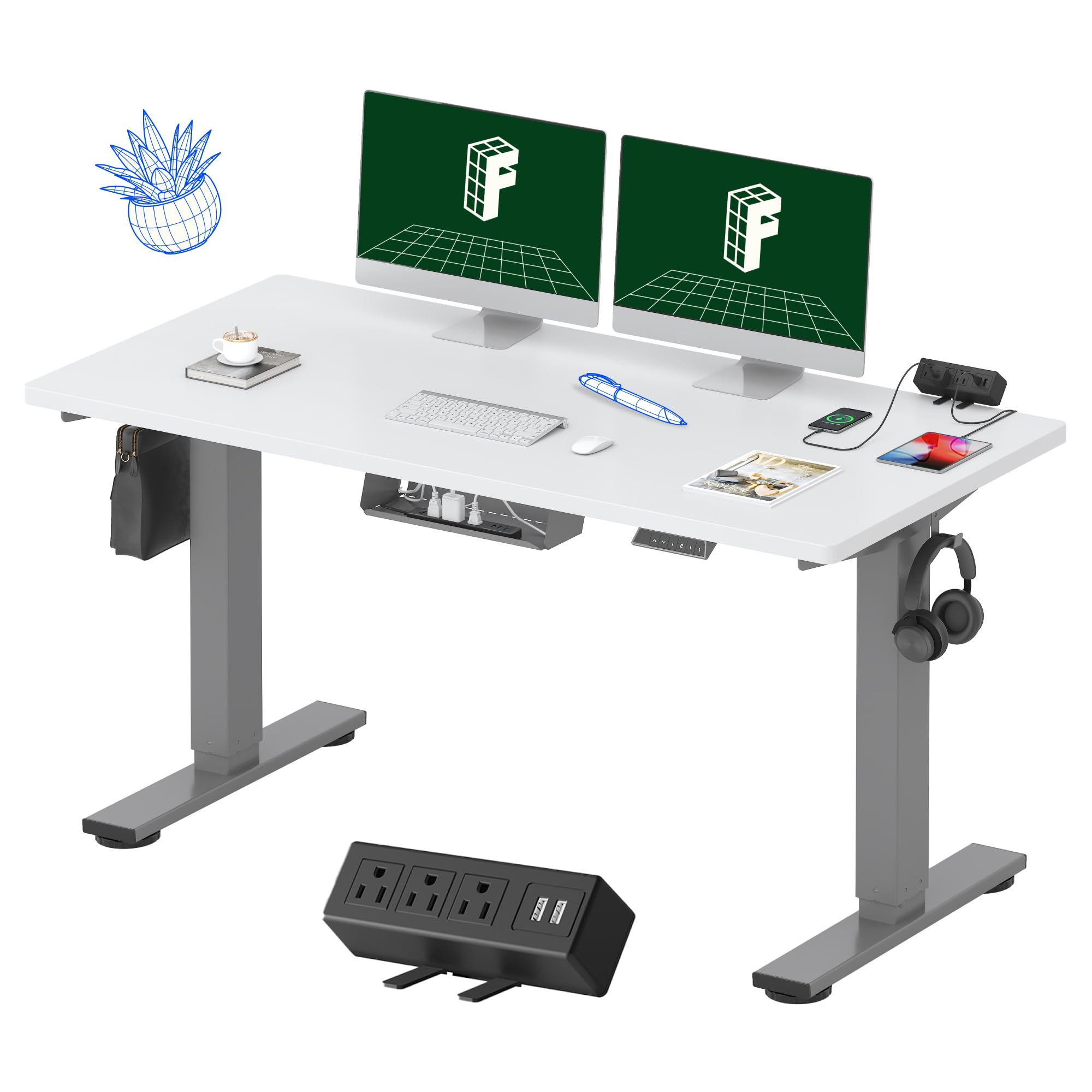 FlexiSpot スタンディングデスク EB2 FlexiSpot EB2 スタンディングデスクを買った｜R-9