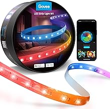 Govee RGBIC LED Strip Lights M1, Upgraded RGBIC Technology, 5m WiFi Smart LED Lights Alexa Compatible, Music Sync, DIY Multiple Colours on One Line, for Bedroom, Studio, Cabinet