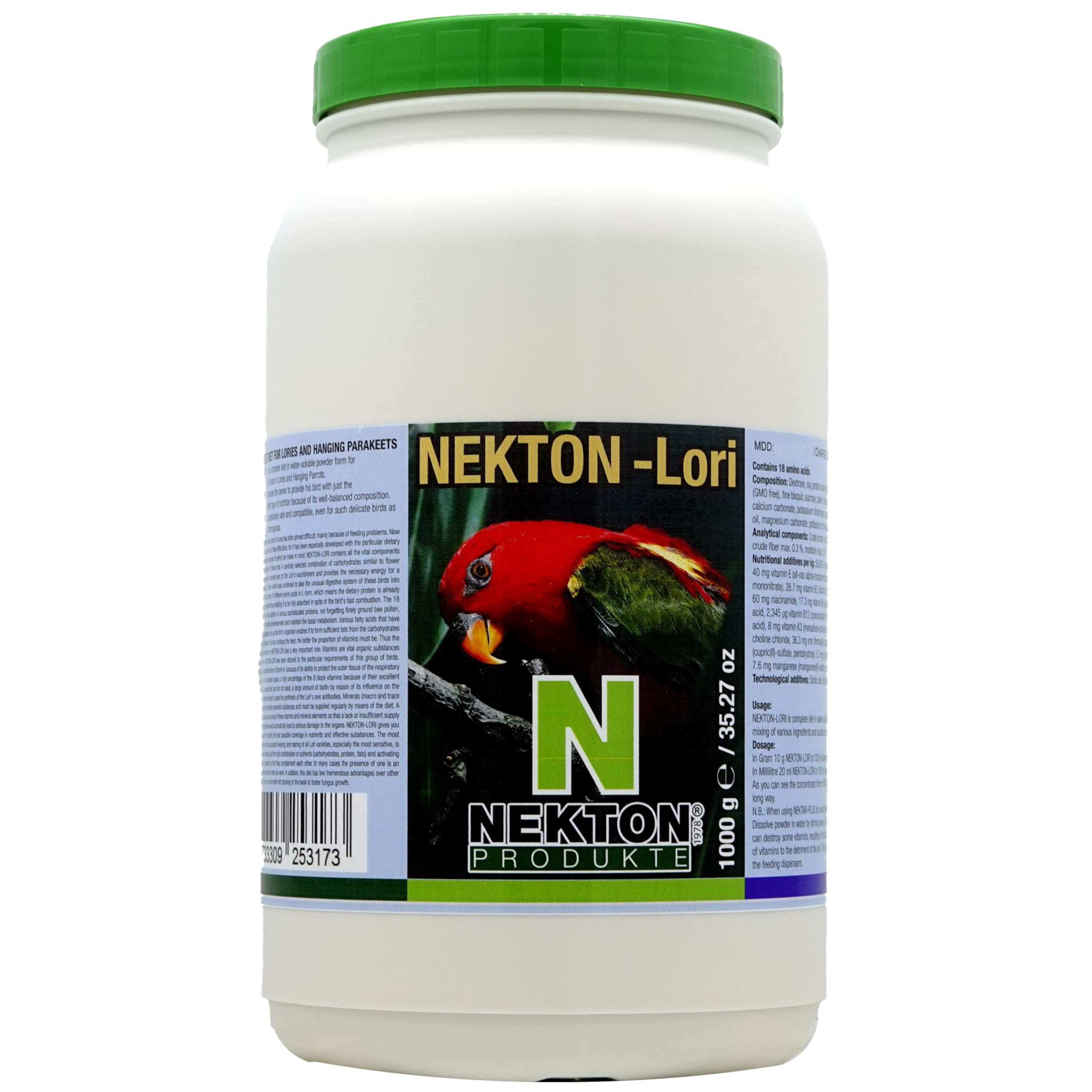 Nekton Lori Complete Lory Diet, 1000gm
