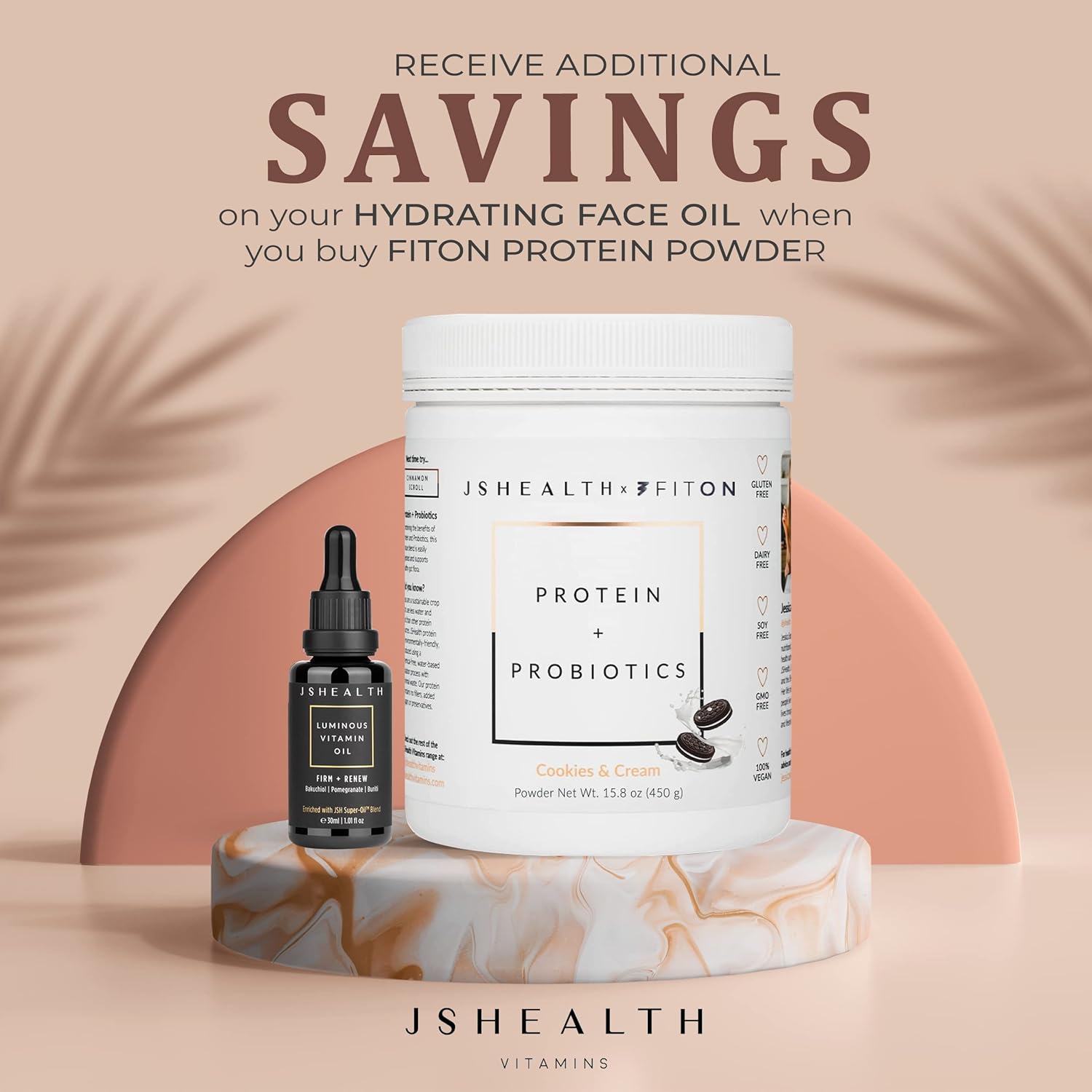 JSHealth Hydrating Face Oil For Women and Men with Rose Oil & Vitamin E Oil For Skin - Facial Oil for Dry Skin : Beauty & Personal Care