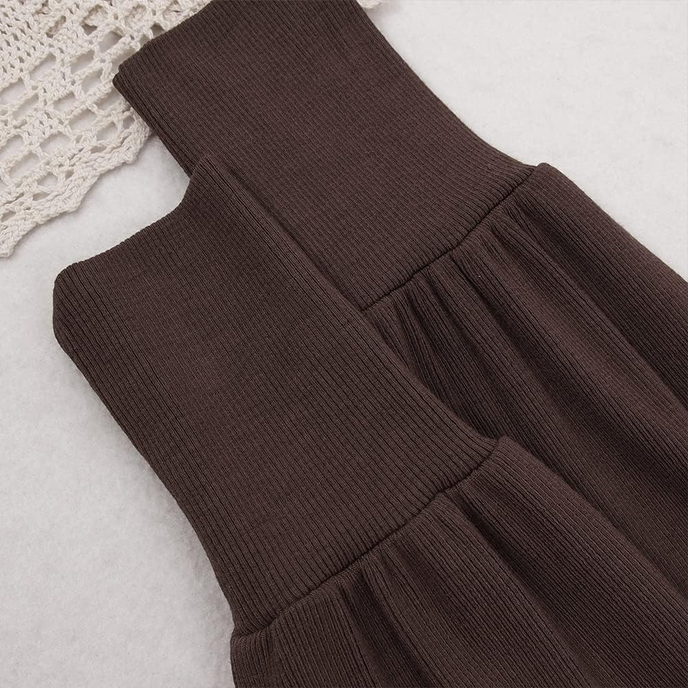 Toddler Baby Girl Basic Solid Color Turtleneck T Shirt Ribbed Knit Top Puff Long Sleeve Soft Cotton Clothes - Image 7