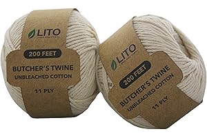 Baking Twine Oven Safe: Butchers Kitchen Twine for Meat Trussing