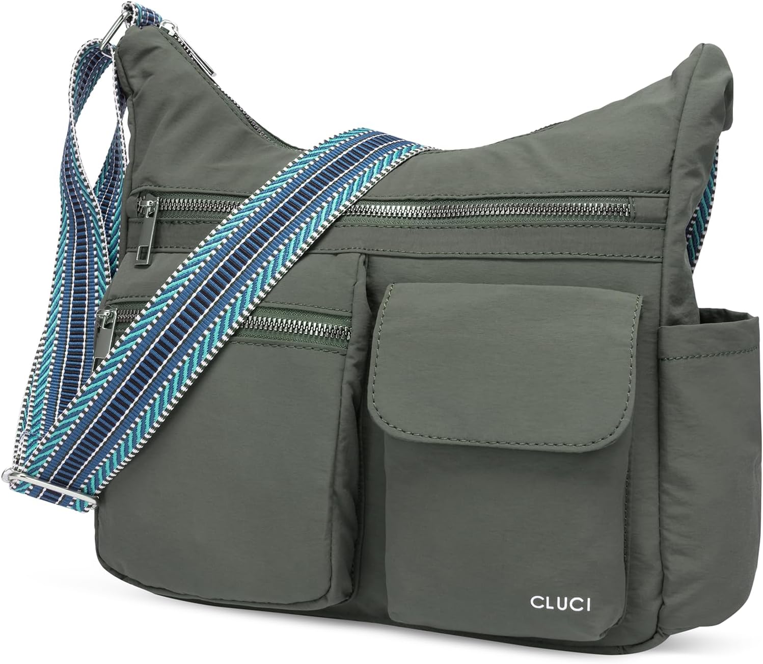 Travel Purses for Women, Waterproof Nylon Crossbody Bags for Woman Trendy, Anti Theft Shoulder Handbags for Ladies