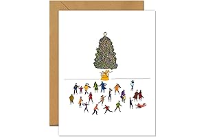 10 Ice Skating at the Rockefeller Christmas Cards with Envelopes | Around...