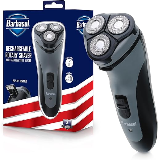 Barbasol Rechargeable Rotary Shaver