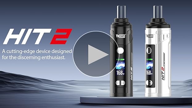 Amazon.co.jp: ヴェポライザー Yocan HIT2 DryHerb Vaporizer 1800mAh