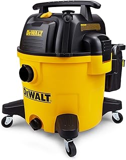 DeWALT DXV10P 10 gallon Quiet Poly Wet Dry Vacuum Yellow